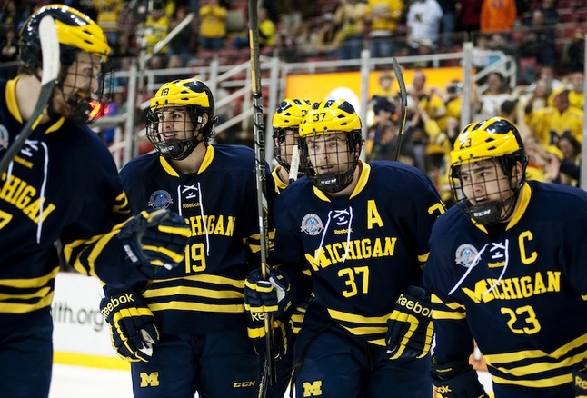 university of michigan hockey jerseys