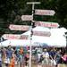 Sign posts point the way to events at the Saline Celtic Festival. Angela J. Cesere | AnnArbor.com 