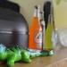 A lizard sits on the counter at Chela's. Angela J. Cesere | AnnArbor.com 