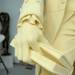 A detail of the urethane foam model of Thomas Jefferson, made by sculptor Tony Frudakis. Angela J. Cesere | AnnArbor.com