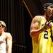 Men's baseball team members perform their own hip-hop routine during Mock Rock. Angela J. Cesere | AnnArbor.com