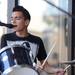 17-year-old Niraj Patel sings and drums as part of band "And The Elephant" during the AnnArbor.com Summer Concert Series on the patio on Friday afternoon. Angela J. Cesere | AnnArbor.com 