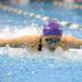 Pioneer's Karen Zhang competes in the 100 yard butterfly. AnnArbor.com | Angela J. Cesere