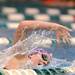 Pioneer's Olivia Barrow competes in heat 4 of the 500 yard freestyle. AnnArbor.com | Angela J. Cesere
