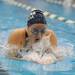 Saline's Christina Czyrka competes in heat 4 of the 100 yard breaststroke. AnnArbor.com | Angela J. Cesere