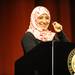 Yemeni Nobel Prize Winner Tawakkul Karman gave a speech on women and their role in the changing Middle East. Angela J. Cesere | AnnArbor.com