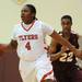 River Rouge's James Walker, right, chases Willow Run's DaQuanta Brown down the court. Angela J. Cesere | AnnArbor.com
