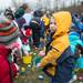 Kids race to collect as many eggs as possible during the Jaycees Easter Egg Scramble at Frog Island Park in Ypsilanti on Saturday March 23. Courtney Sacco I AnnArbor.com 