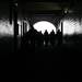 Polar Plunge participants walk through the tunnel at Michigan Stadium.
Courtney Sacco I AnnArbor.com 