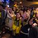 Wolverine fans intensely watch the last minute of game play at Good Time Charley's on South University Avenue on Saturday night. Courtney Sacco I AnnArbor.com  