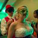 Willow Run seniors Ragnhild Hungnes  and Brandon Chapman wait for the photo booth during Willow Run's prom at the Courtyard Marriott in Ann Arbor Saturday, May, 4.
Courtney Sacco I AnnArbor.com 