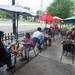 One of Sidetrack Bar and Grill's several outdoor dining areas. Courtney Sacco I AnnArbor.com 