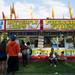 Patrons line up for carnival food during the Ypsilanti Heritage Festival at Riverside park, Friday, August, 16. 
Courtney Sacco I AnnArbor.com 
