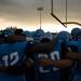 The Eagles huddle before taking the field for their first game of the season, Thursday, Aug. 29.
Courtney Sacco I AnnArbor.com  