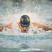 Saline's David Boland during the men's 100 yard butterfly Thursday Jan. 10.
Courtney Sacco I AnnArbor.com  