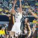 Wolverines Nicole Elmblad shoots a basket against Valparaiso during thursday nights game.
Courtney Sacco I AnnArbor.com 