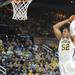 The Wolverines freshman Spike Albrecht dunks the ball against Central Michigan during their game Saturday Dec. 29. Courtney Sacco I AnnArbor.com 
