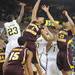 Central Michigan's Derrick Richardson Jr goes for a rebound against the wolverines during their game Saturday Dec. 29. Courtney Sacco I AnnArbor.com 