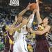 Michigan Junior Jordan Morgan jumps to make a basket against Central Michigan during the first half of the game on Saturday Dec. 29.Courtney Sacco I AnnArbor.com 