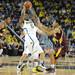 The Wolverines senior Eso Akunne looks for an open team mate during their game Saturday Dec. 29 against Central Michigan.Courtney Sacco I AnnArbor.com 