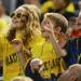 Young fans dance during the Wolverines game Saturday Dec. 29. Courtney Sacco I AnnArbor.com 