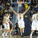 The Wolverines freshman Mitch McGary celebrates after dunking the ball against Central Michigan during the game Saturday Dec. 29.
Courtney Sacco I AnnArbor.com  