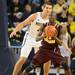 The Wolverines freshman Mitch McGary grading Central Michigan's Austin Stewart during their game Saturday Dec. 29. Courtney Sacco I AnnArbor.com 