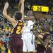 Michigan's freshman Caris LeVert jumps to make a basket against Central Michigan during their game Saturday Dec. 29. Courtney Sacco I AnnArbor.com 