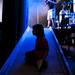 Sophia Lickman, five, sits on the ramp to the stage during the Dance Marathon at the University of Michigan on Sunday, April 7. Daniel Brenner I AnnArbor.com