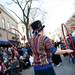 A Festifools street party performer uses hula hoops on Main Street on Sunday, April 7. Daniel Brenner I AnnArbor.com