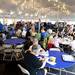Patrons enjoy food and music during the Ya'ssoo Greek Festival on Friday, May 31. Daniel Brenner I AnnArbor.com