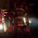 A firefighter packs up equipment at the scene of a fire at 1310 Packard Street on Sunday, Jan. 13. Daniel Brenner I AnnArbor.com