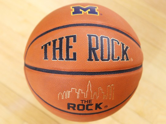 Images From The Michigan Men S And Women S Basketball Teams Media Day