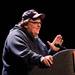 Michael Moore came to Ann Arbor to promote his new book, Here Comes Trouble, Thursday December 1, 2011 at the Michigan Theater. Jeff Sainlar I AnnArbor.com