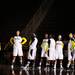 The Michigan women's basketball team waits to be announced before they took on Indiana State. Saturday December 17, 2011. Michigan won the game 72-44. Jeff Sainlar I AnnArbor.com