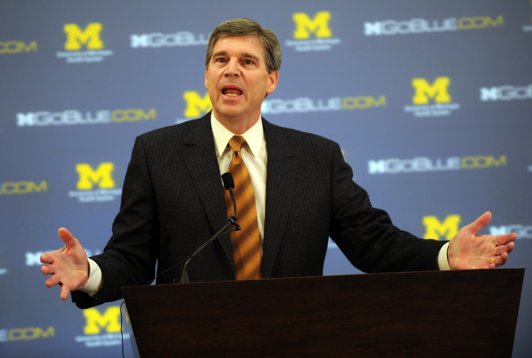 Dave Brandon pushes strength of schedule, discusses ongoing Big Ten-Pac ...