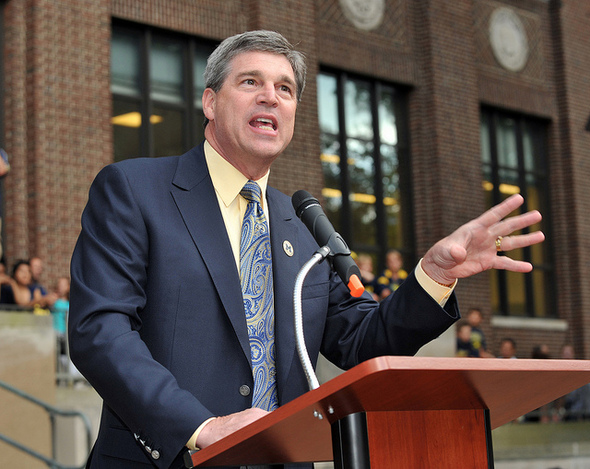 Michigan AD Dave Brandon now the voice of U-M football?; Rich Rodriguez ...