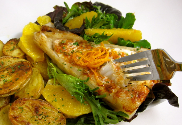 Peggy Lampman's Tuesday dinnerFeed: Roast Halibut and Potatoes with ...