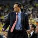 Indiana head coach Tom Crean paces back and forth in front of the bench during the first half. Angela J. Cesere | AnnArbor.com
