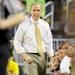 Michigan head coach John Beilein walks by the bench during the game. Angela J. Cesere | AnnArbor.com