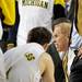 Michigan head coach John Beilein talks to his team during a time-out. Angela J. Cesere | AnnArbor.com