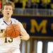 Michigan guard Matt Vogrich passes the ball. Angela J. Cesere | AnnArbor.com