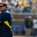 Michigan head coach Brady Hoke on the sidelines during the football game against San Diego State at Michigan Stadium on Sept. 24, 2011. Angela J. Cesere | AnnArbor.com