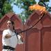 Water's Edge Whips owner and performer David Melcher shows off his   skills with a flaming whip. Angela J. Cesere | AnnArbor.com 