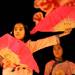 Chinese Modern Dance class student Candace Jung, age 8, dances with fans for the "Jasmine Flower" song. Angela J. Cesere | AnnArbor.com
