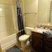 Each bedroom in the apartments has its own bathroom, with the exception of one shared bathroom in the third floor unit. Angela J. Cesere | AnnArbor.com 