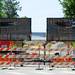 Stadium is blocked off at Industrial due to construction of the new Stadium Bridge. Angela J. Cesere | AnnArbor.com