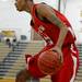Willow Run's Jamal Poplar dribbles toward the basket. Angela J. Cesere | AnnArbor.com