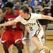 Dexter's Brandon Bellottie, right, tries to steal the ball from Willow Run's Jawan Nelson. Angela J. Cesere | AnnArbor.com