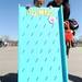 Ann Arbor resident Jing Wu helps her son Jeffrey Zhao, age 2, drop a Plinko chip down a board to determine his prize at the Ann Arbor Jaycees Spring Eggstravaganza at Southeast Area Park in Pittsfield Township. Angela J. Cesere | AnnArbor.com
